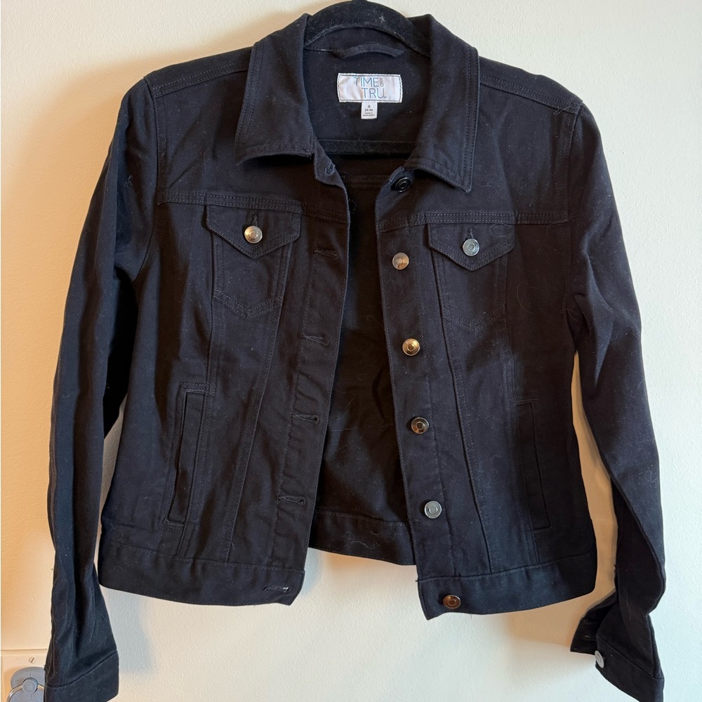Women's Black Denim Jacket